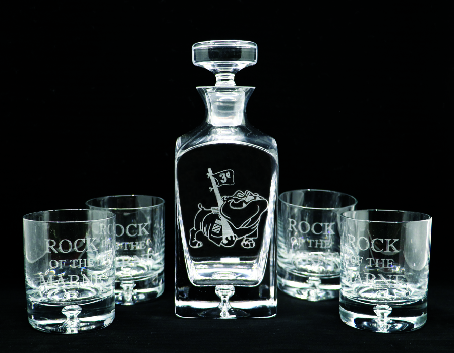 Rocky Decanter Set